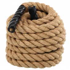Канат для кросфіту Combat Battle Rope Zelart FI-0909-12 12м коричневий
