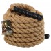 Канат для кросфіту Combat Battle Rope Zelart FI-0909-12 12м коричневий