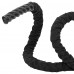 Канат для кросфіту в захисному рукаві Combat Battle Rope BATTLE ROPE Zelart FI-5719-9 9м сірий