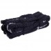 Канат для кросфіту в захисному рукаві Combat Battle Rope Zelart FI-2631-15 15м чорній