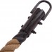 Канат для лазіння з сизалю з кріпленням Combat Battle Rope Zelart FI-0910-9 9м коричневий