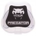 Капа одностороння боксерська VENUM PREDATOR VN621 чорний-білий