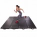 Килимок-мат спортивний складаний для вправ Exercise mat Zelart FI-3565 розмір 120х60х2,5см чорний