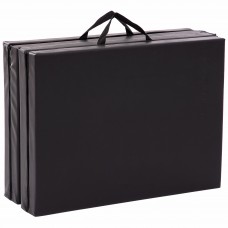 Килимок-мат спортивний складаний для вправ Exercise mat Zelart MAT FI-3564 розмір 180x60x5см чорний