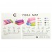 Килимок для фітнесу та спорту PVC SP-Sport FI-8723 173x61x0,5см кольори в асортименті