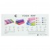 Килимок для фітнесу та спорту PVC SP-Sport FI-8724 173x61x0,6см кольори в асортименті
