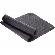 Килимок для фітнесу та спорту Zelart FI-2263 183x65x0,4см чорний
