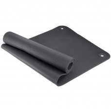 Килимок для фітнесу та спорту Zelart FI-2264 183x65x0,6см темно-сірий