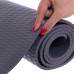 Килимок для фітнесу та спорту Zelart FI-2264 183x65x0,6см темно-сірий