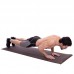Килимок для йоги лляний каучуковий Yoga mat SP-Sport FI-2441 розмір 185x62x0,6см кольори в асортименті