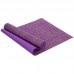 Килимок для йоги лляний каучуковий Yoga mat SP-Sport FI-2441 розмір 185x62x0,6см кольори в асортименті