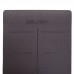 Килимок для йоги та фітнесу TPE Zelart FI-2579 (MD9038) 183x61x0,6см сірий