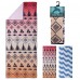 Килимок рушник для йоги з мікрофібри нековзний 4Monster YOGA TOWEL Y-YGT 186x75см кольори в асортименті