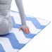Килимок рушник для йоги з мікрофібри нековзний 4Monster YOGA TOWEL Y-YGT 186x75см кольори в асортименті