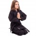 Кімоно для карате MATSA MA-0017 130-200см чорний
