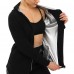 Кофта для схуднення з ефектом сауни HEATOUTFIT ST-2142 M-4XL чорний