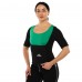 Кофта з коротким рукавом і ефектом сауни HEATOUTFIT ST-2145 M-3XL чорний