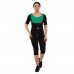 Кофта з коротким рукавом і ефектом сауни HEATOUTFIT ST-2145 M-3XL чорний