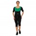 Кофта з коротким рукавом і ефектом сауни HEATOUTFIT ST-2145 M-3XL чорний