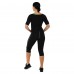 Кофта з коротким рукавом і ефектом сауни HEATOUTFIT ST-2145 M-3XL чорний
