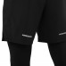 Компресійні штани тайтси з шортами 2в1 LIDONG LD-B44C M-3XL кольори в асортименті