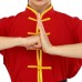 Костюм для занять кунг-фу або ушу (іфу) LIBOWANG CO-8871 140-180см червоний