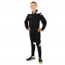 Костюм спортивний кофта на блискавці та штани Joma CHAMPIONSHIP VI 101953-102 6XS-2XL чорний-білий