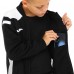 Костюм спортивний кофта на блискавці та штани Joma CHAMPIONSHIP VI 101953-102 6XS-2XL чорний-білий