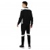 Костюм спортивний кофта на блискавці та штани Joma CHAMPIONSHIP VI 101953-102 6XS-2XL чорний-білий