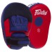 Лапа Вигнута для боксу та єдиноборств FAIRTEX FMV13 32x21x7см 2шт червоний-синій