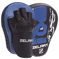 Лапа Вигнута для боксу та єдиноборств ZELART BO-1317 25x19x4см 2шт кольори в асортименті