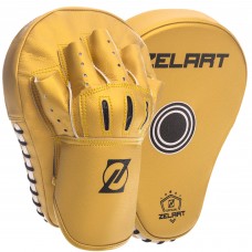 Лапа Вигнута для боксу та єдиноборств ZELART BO-1350 25x19x4см 2шт кольори в асортименті