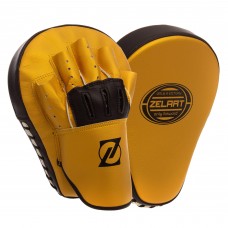 Лапа Вигнута для боксу та єдиноборств ZELART BO-1363 25,5x19,5x7см 2шт кольори в асортименті