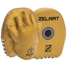Лапа Вигнута для боксу та єдиноборств ZELART BO-1418 20x17x3см 2шт кольори в асортименті