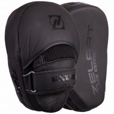 Лапа Вигнута для боксу та єдиноборств ZELART VL-3312 25x18x5см 2шт чорний