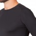 Лонгслів компресійний спортивний Domino 1716 M-2XL чорний