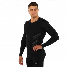 Лонгслів компресійний спортивний JASON 233 M-3XL чорний