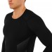 Лонгслів компресійний спортивний JASON 233 M-3XL чорний