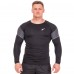 Лонгслів компресійний спортивний JASON K1-1 M-3XL чорний