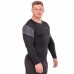 Лонгслів компресійний спортивний JASON K1-1 M-3XL чорний