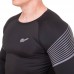Лонгслів компресійний спортивний JASON K1-1 M-3XL чорний