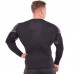 Лонгслів компресійний спортивний JASON K1-1 M-3XL чорний