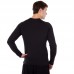 Лонгслів компресійний спортивний Joma BRAMA FLEECE 101015-100 S-XL чорний