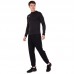 Лонгслів компресійний спортивний Joma BRAMA FLEECE 101015-100 S-XL чорний