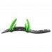 Лопатки для плавання ласти для рук MadWave GRABBER Forearm M074201 чорний-зелений