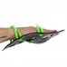 Лопатки для плавання ласти для рук MadWave GRABBER Forearm M074201 чорний-зелений