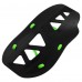 Лопатки для плавання ласти для рук MadWave GRABBER Forearm M074201 чорний-зелений