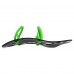 Лопатки для плавання ласти для рук MadWave GRABBER Forearm M074201 чорний-зелений
