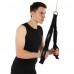 Лямка гнучка тяга для трицепса з подвійним хватом SOFT TRICEP ROPE EZOUS F-09-E 65х5см чорний