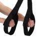 Лямка гнучка тяга для трицепса з подвійним хватом SOFT TRICEP ROPE EZOUS F-10 73х5,5см чорний